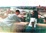 Andrew and Katy in Budapest