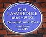 D.H. Lawrence sign
